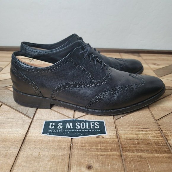 Cole Haan Other - Cole Haan Nike Air Madison Brogue Wingtip Black